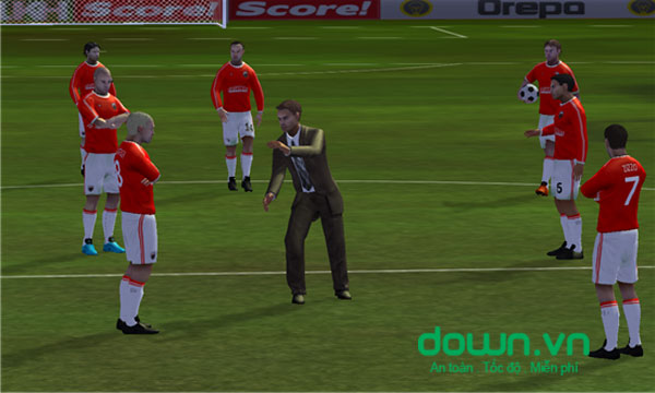 Giao diện chơi game Dream League Soccer Dream League Soccer